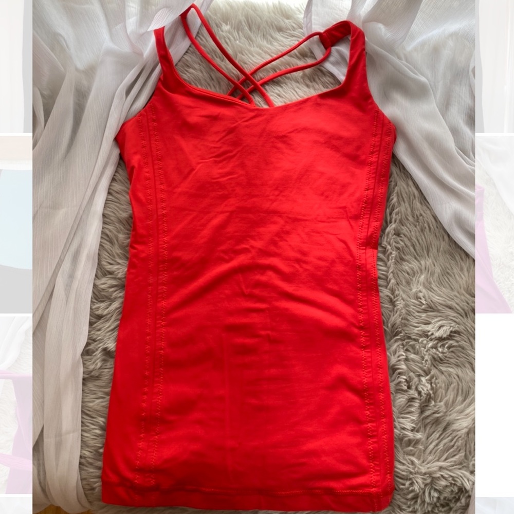 LuluLemon Red Tank Top